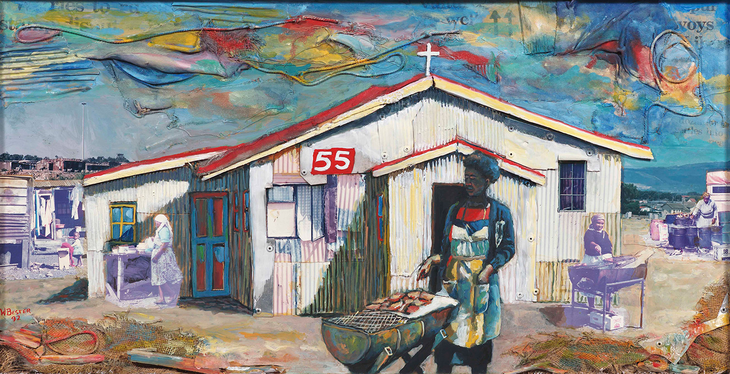 White Church by Willie Bester